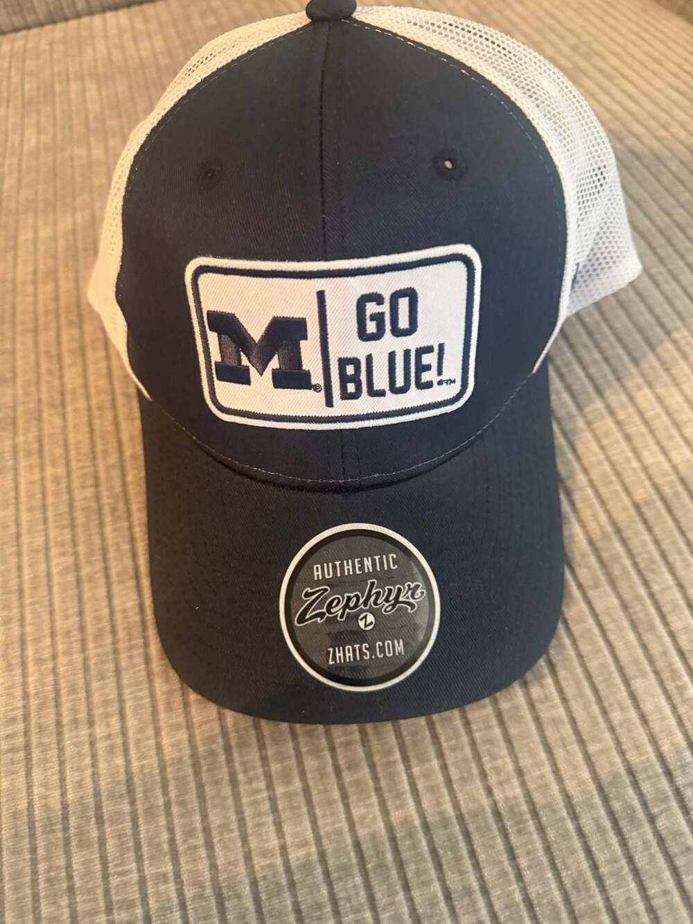 Zephyr Michigan Wolverines Go Blue NCAA Trucker Snapback Hat